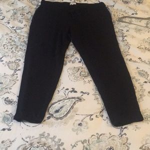 Black lounge pants
